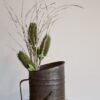 Antique Metal ACME Flour Sifter with Grass Decor