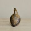Vintage Ceramic Quail Back View