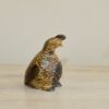 Vintage Ceramic Quail Side View