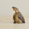 Vintage Ceramic Quail Side View